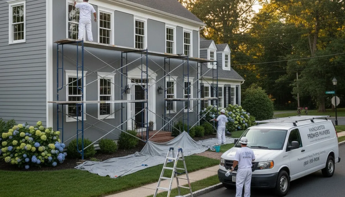 Professional house painting services in Hartford, CT for residential interiors and exteriors
