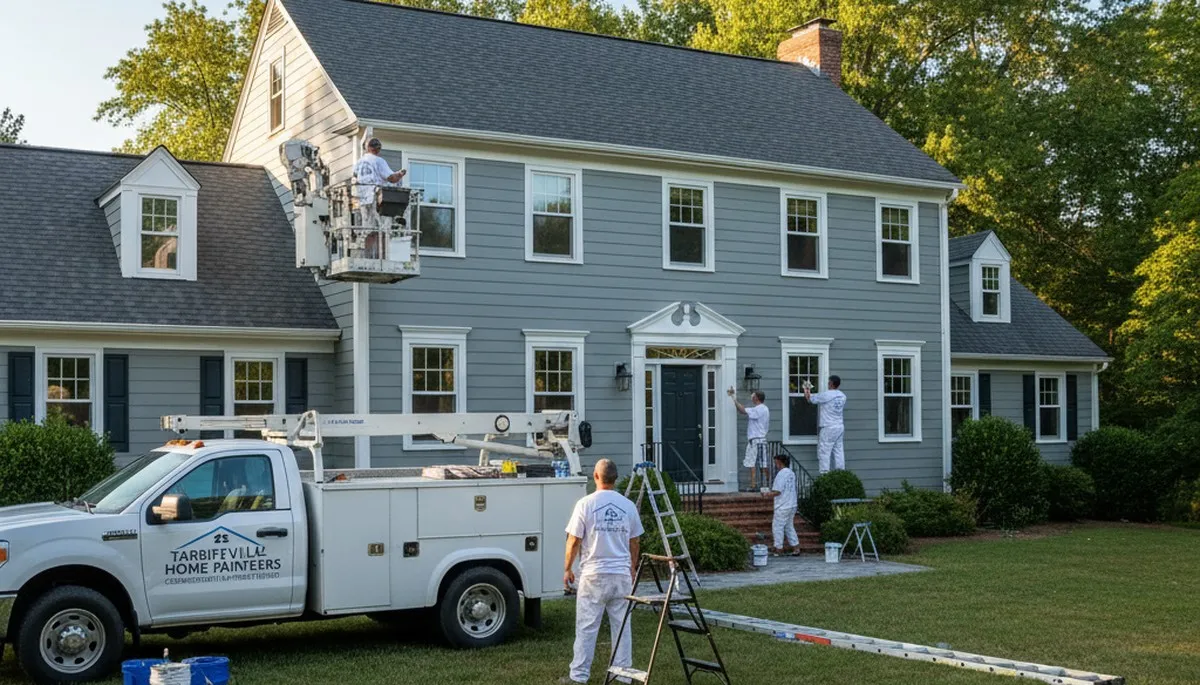 Hartford, CT house painting services by professional painters from Painters Hartford CT