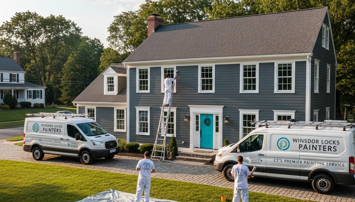 House painting services in Hartford, CT by painters at paintershartfordct.com